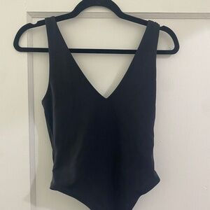 Aritzia Babaton Black Bodysuit